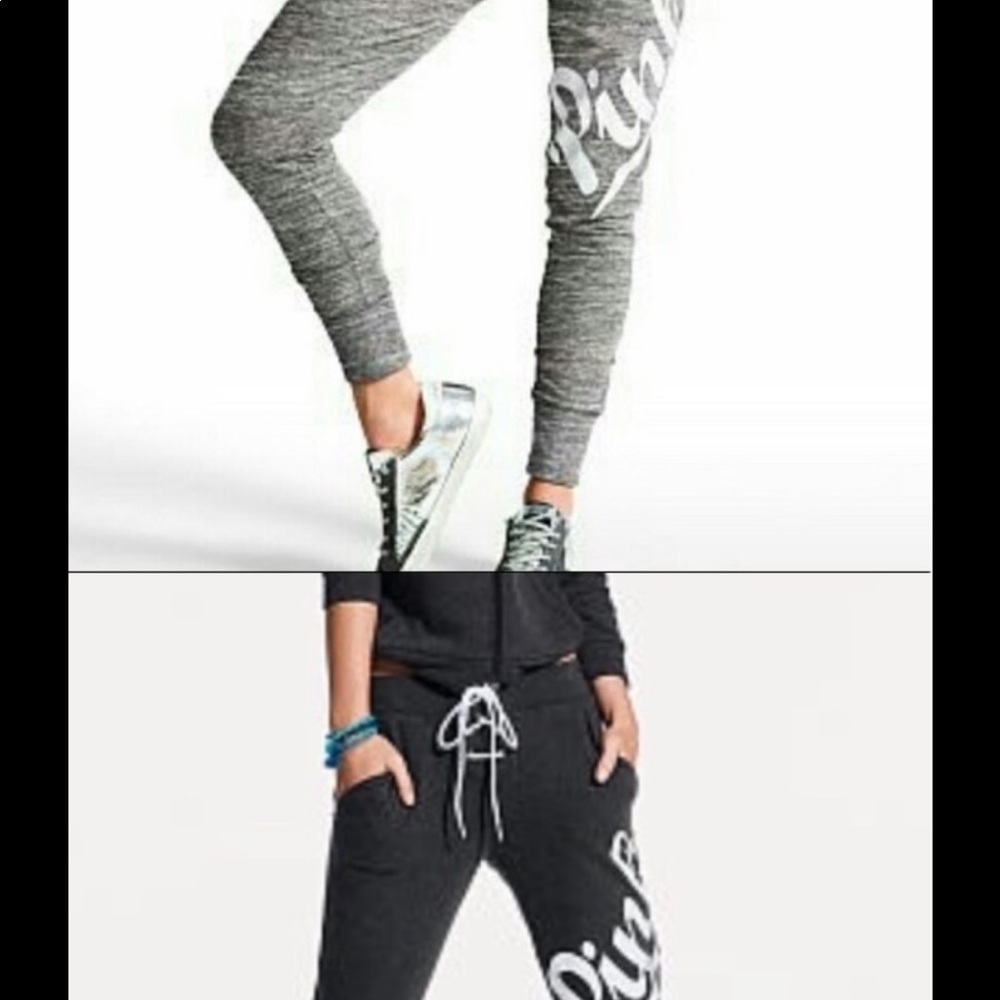 Pink sweat pants 2 pack